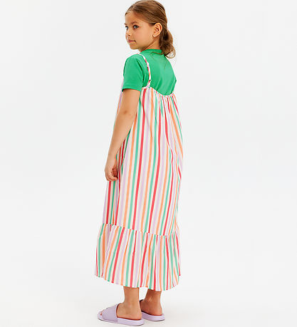The New Kleid - TnJodie Maxi - Multi Stripe