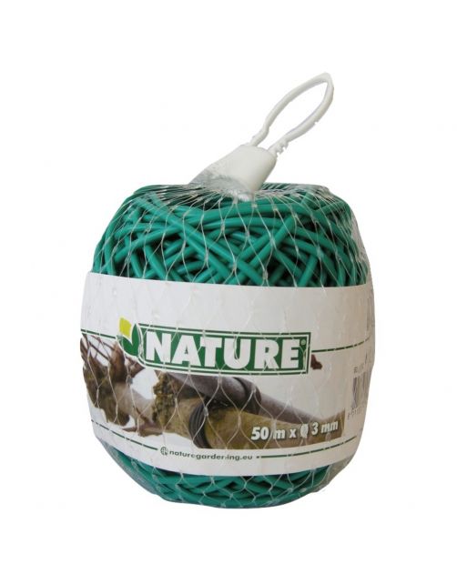 Nature Bindbuis - Klim-En Geleide Artikel - 50 m Groen Ø3mm