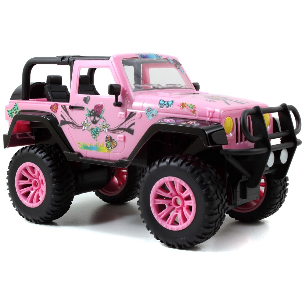 Ferngesteuerter Girlmazing Jeep Wrangler im Maßstab 1:16