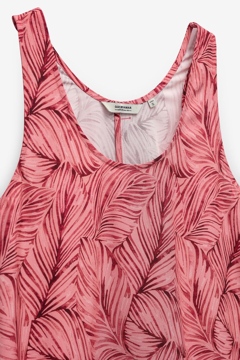 TOP ESTAMPADO FOLHAS