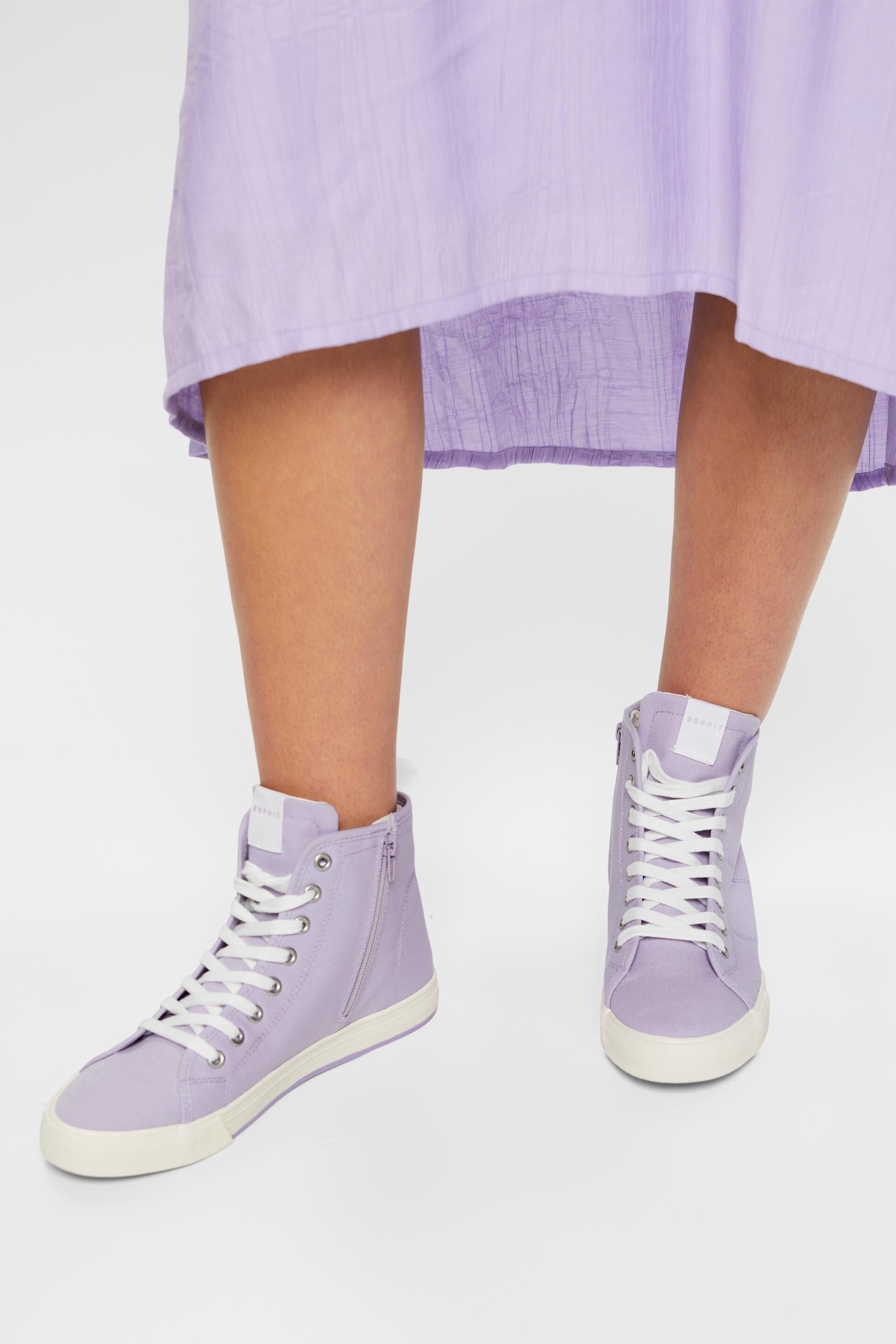 Sneakers montantes en toile