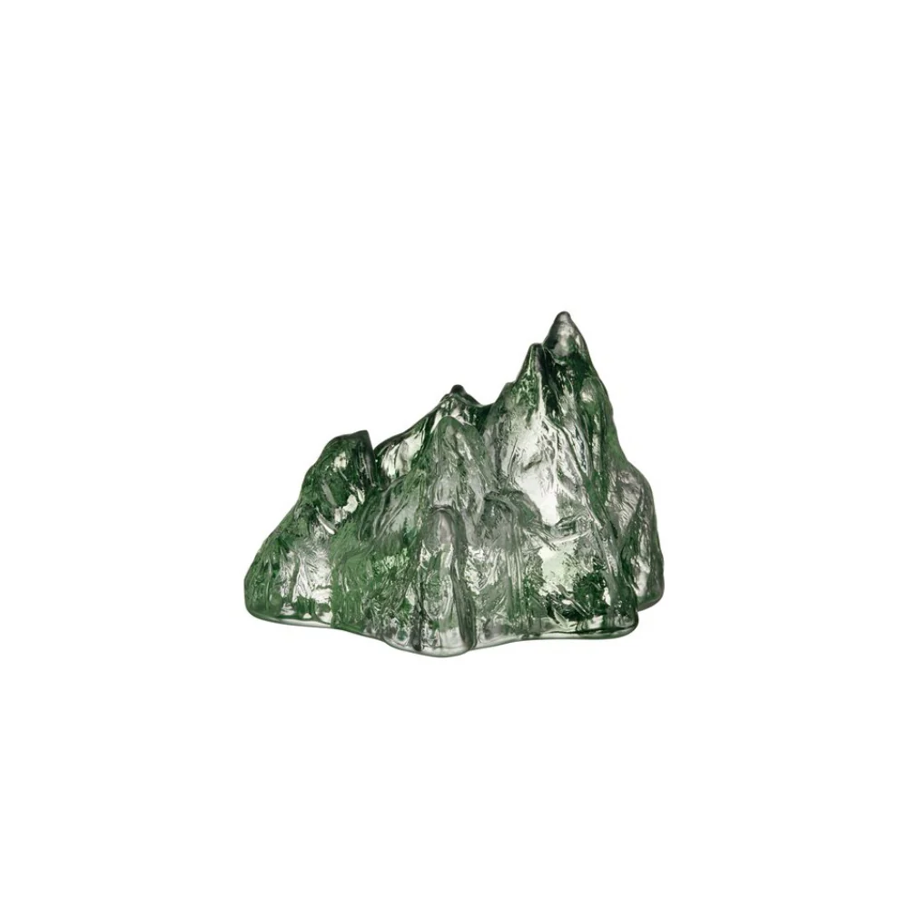 Kosta Boda  The Rock votive lysestage, circular - H9 cm.