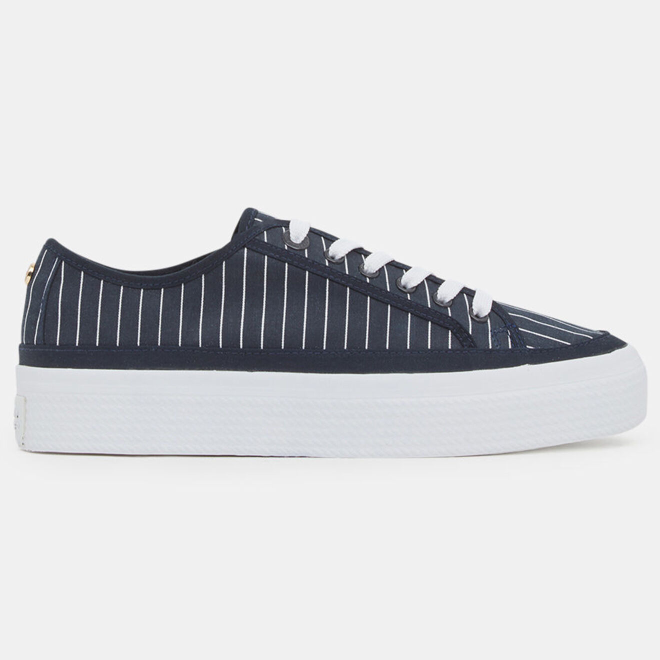 Tommy Hilfiger Baskets Essential rayées bleu marine