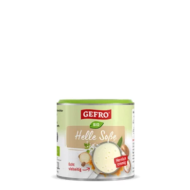 Bio Helle Soße: ohne Geschmacksverstärker