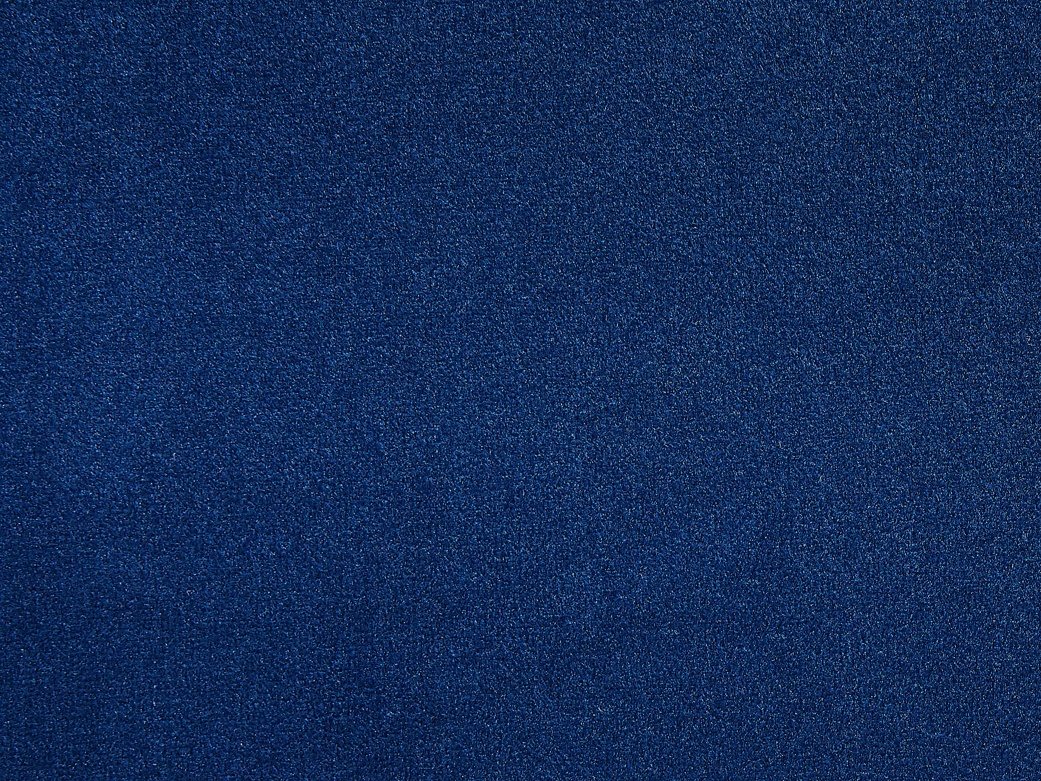Chaise longue GUERET Fluweel Marineblauw