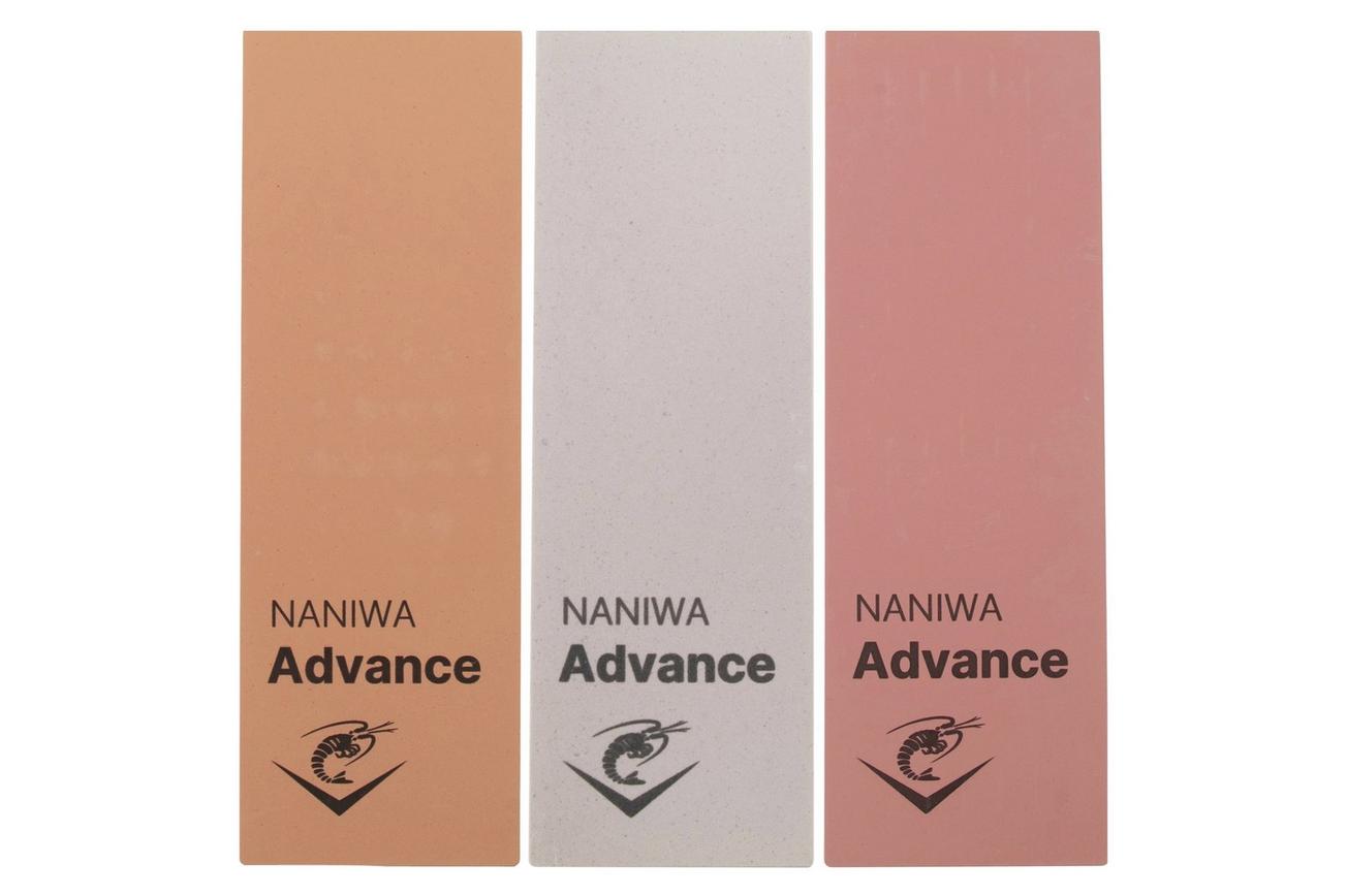 Naniwa Advance slijppakket, korrel 220, 800 en 3000