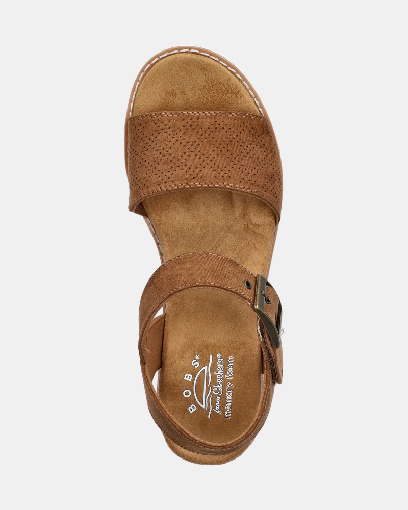 Bobs Dessert Kiss Sandalen  - cognac