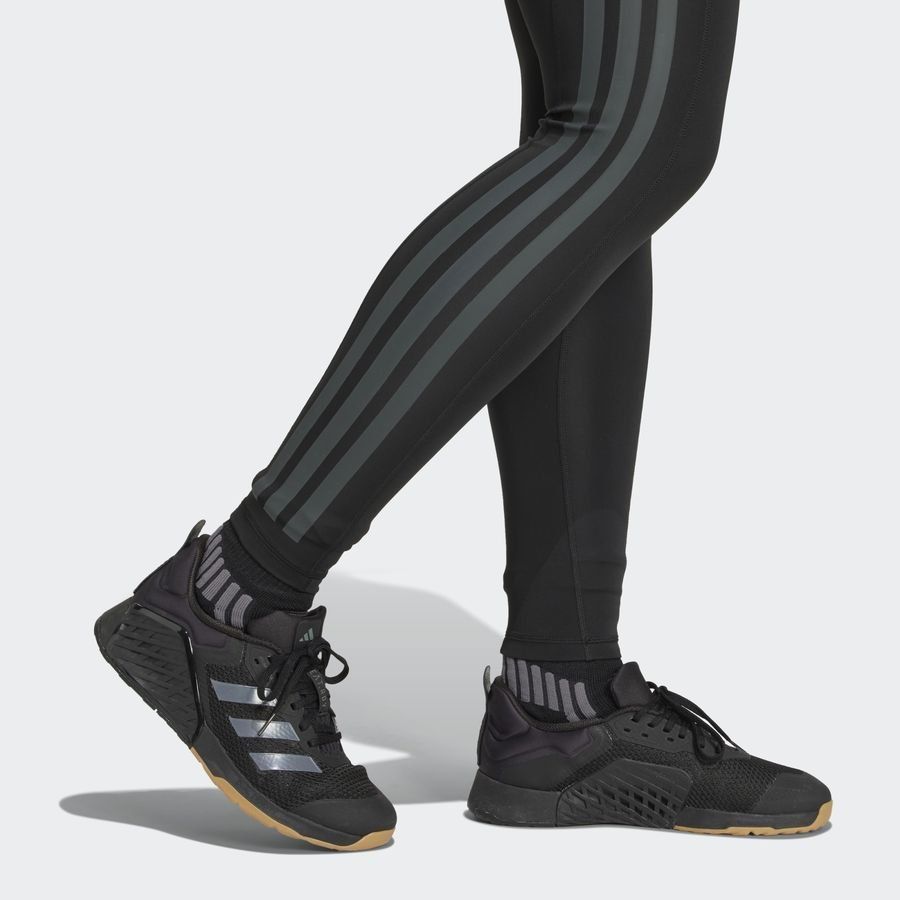 Adidas Legging long 3 bandes Optime