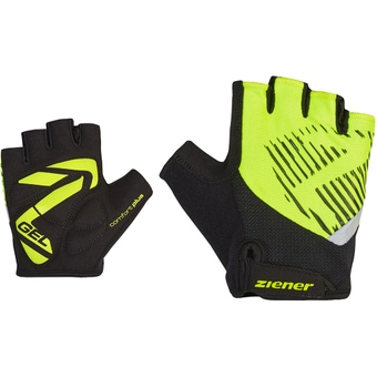 Ziener Cull Fahrradhandschuhe Kurz Poison Yellow Kinder