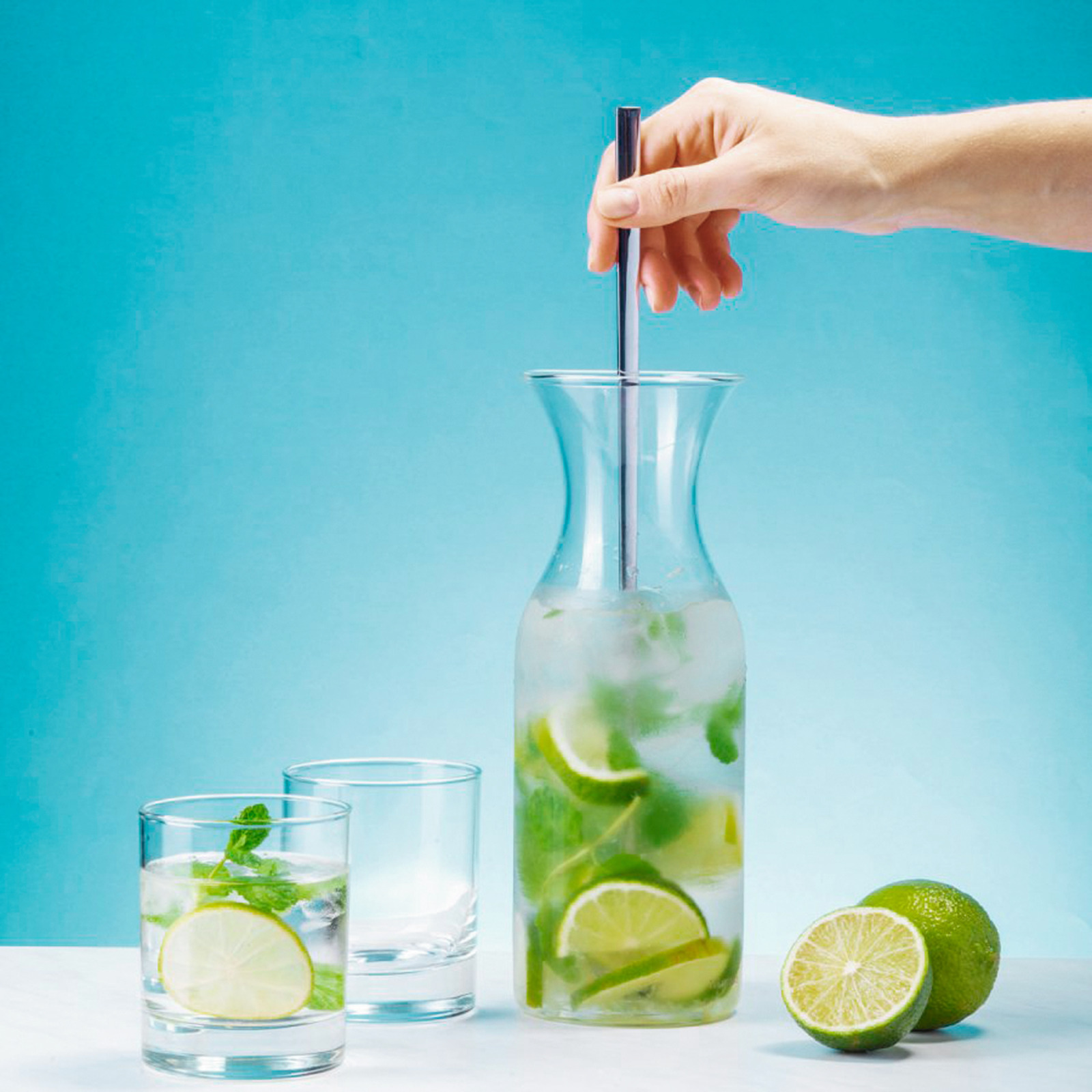 Lunasol Karaffe Cylinder BASIC Glas 1L