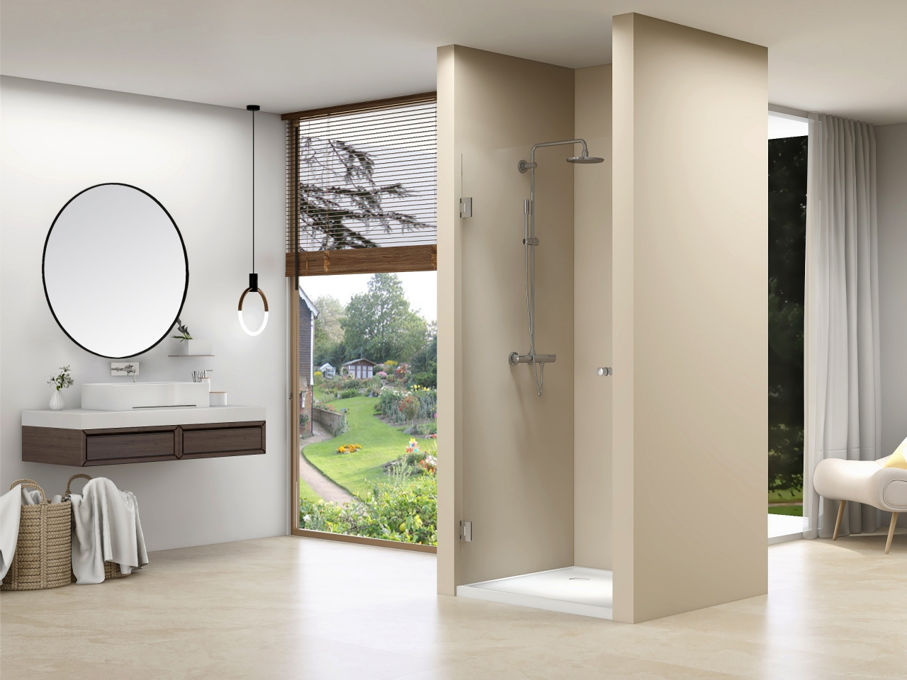 van Rijn ST01 profielloze nisdeur 80cm RVS
