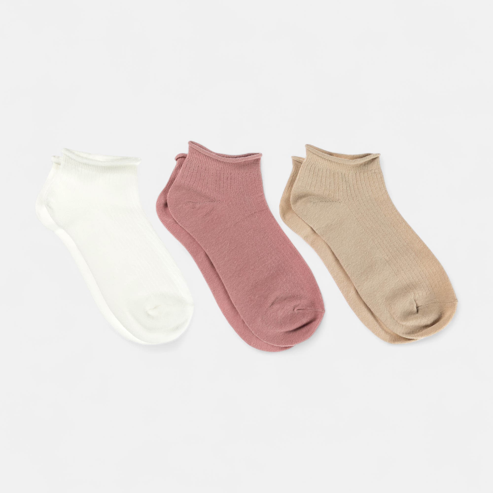 Chaussettes Femme beige