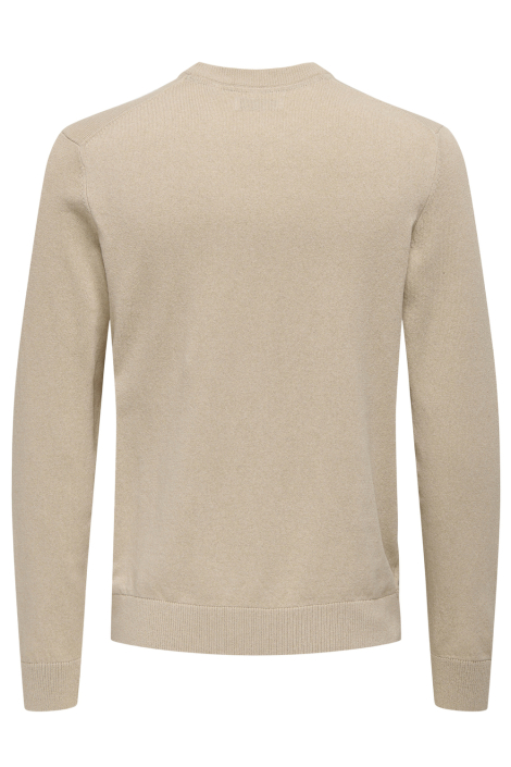 Only & Sons beige heren trui