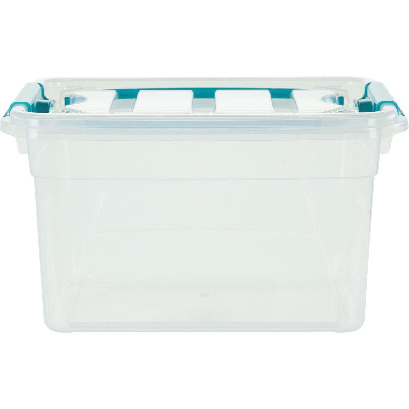 Boîte de rangement plastique 13 L WHITEFURZE Allstore Carry Box- incolore