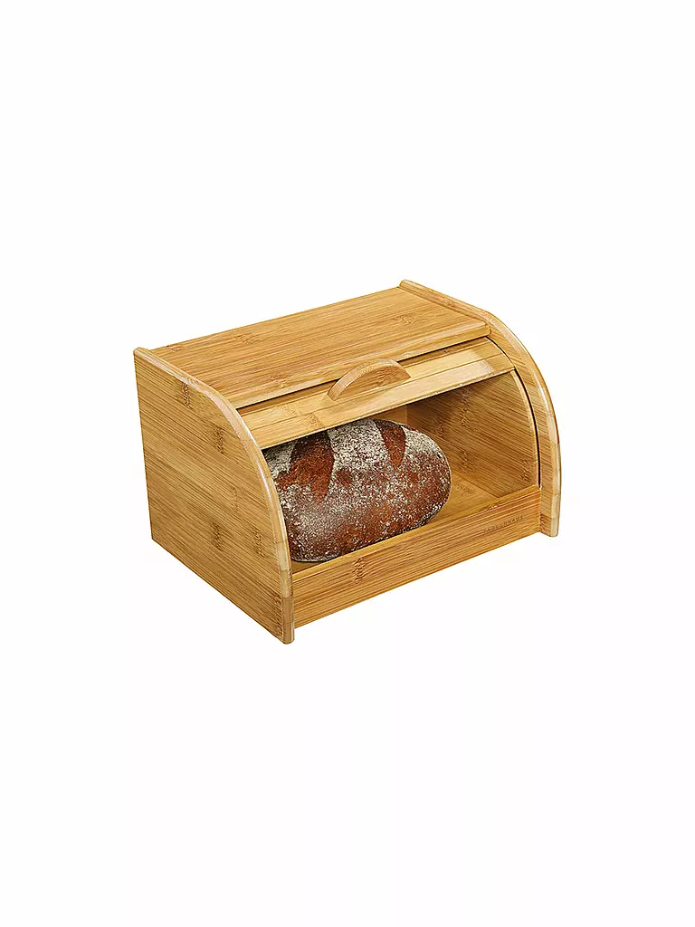 ZASSENHAUS Bambus-Rollbrotkasten 27x17 cm braun