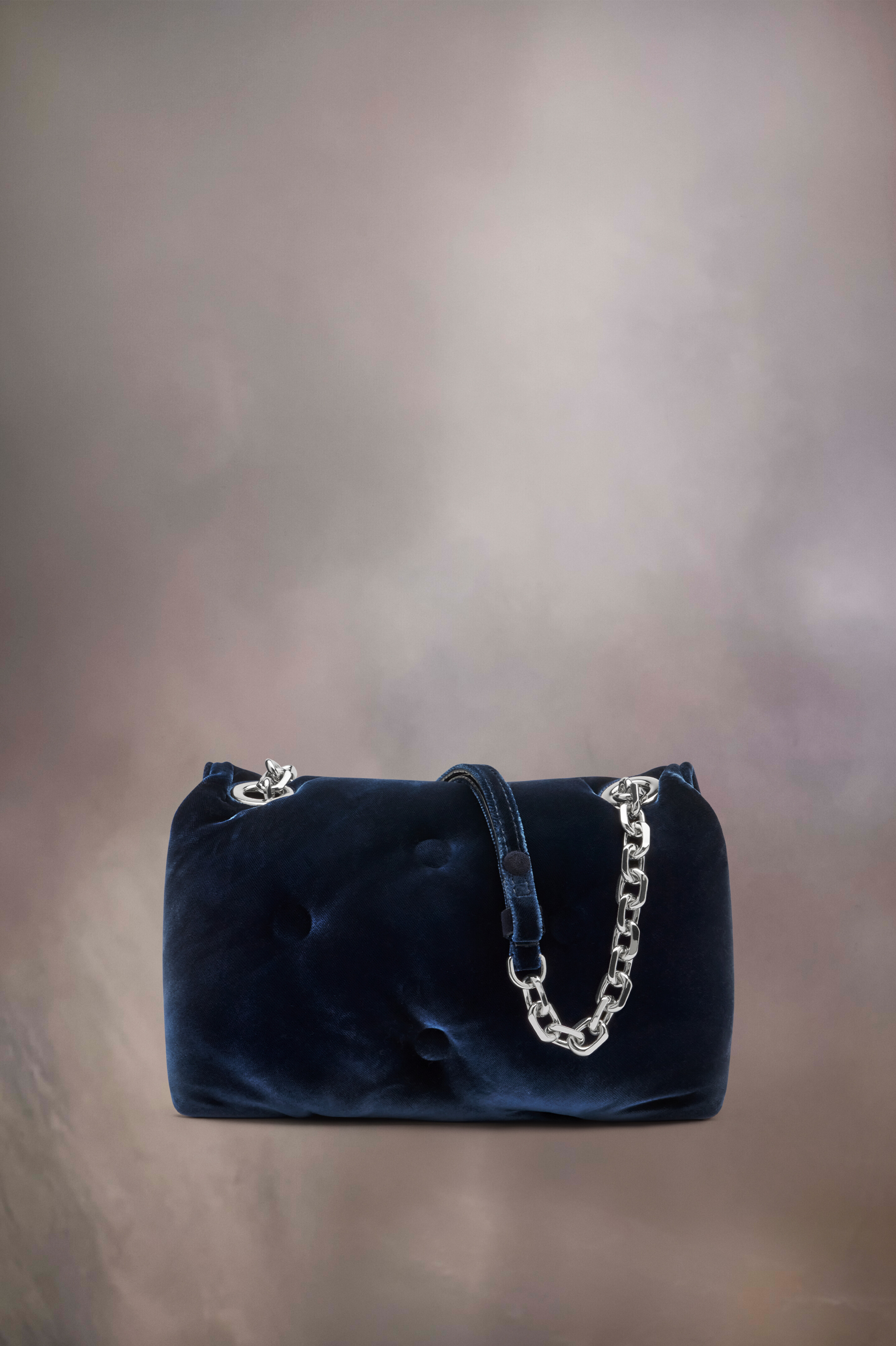 Sac Glam Slam à rabat small Bleu Foncé