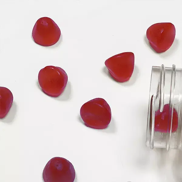 Nutrivie Super-Gummies Pele Bonita Sabor Morango 60 gomas