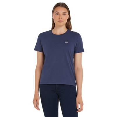 Tee-shirt à manches courtes femme Tjw Regular Jersey C Neck TOMMY HILFIGER