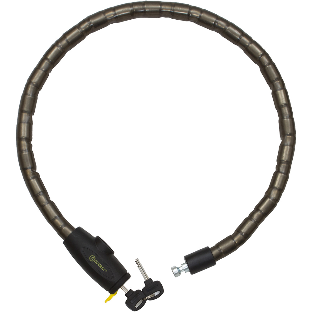 Auvray - Câble Antivol Articulé ATC 100 et 150 Noir / Jaune