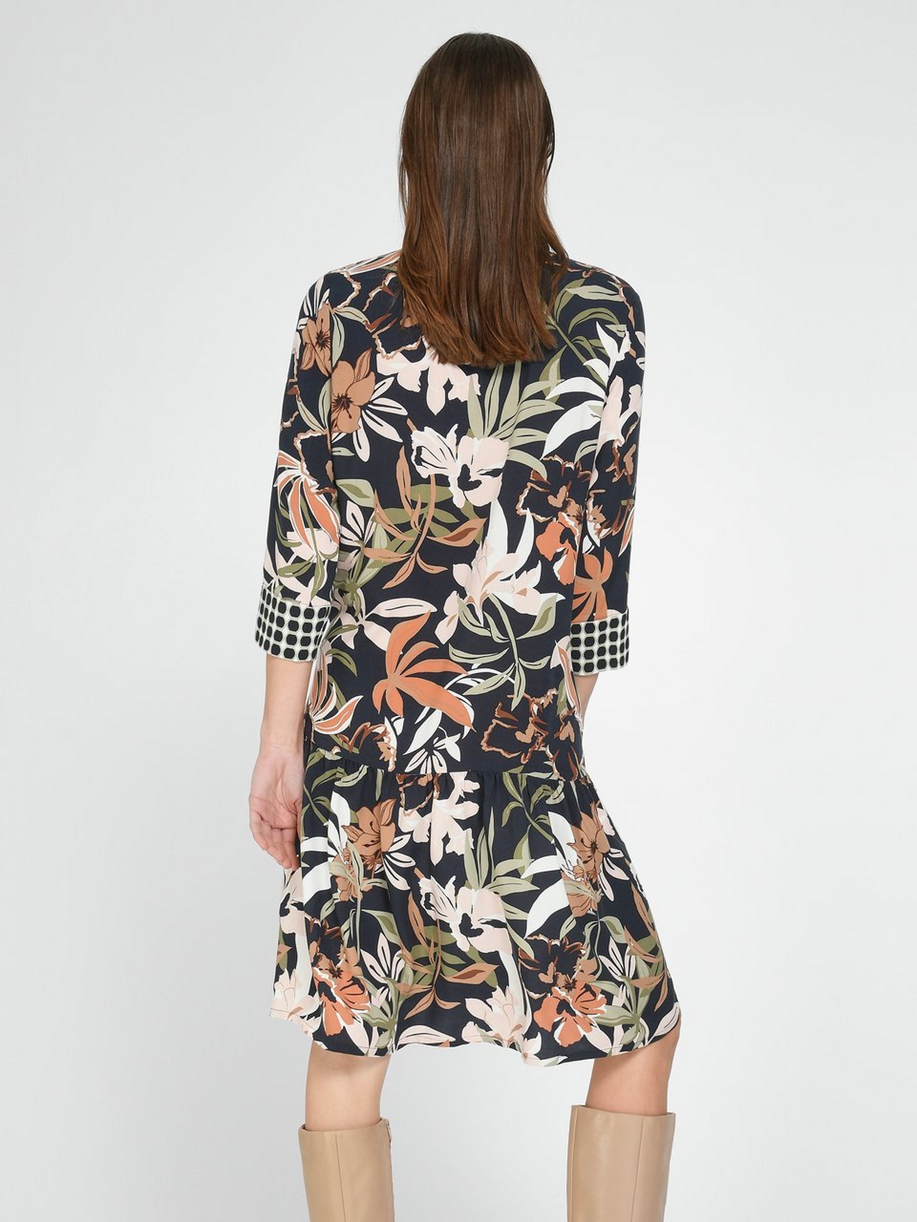 Kleid mit 3/4-Arm
