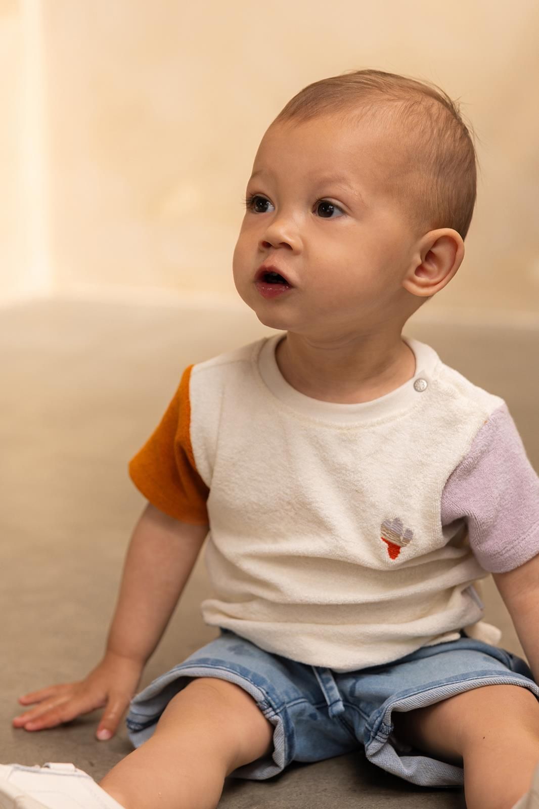 Noppies Baby T-shirt Orvar - Whisper White