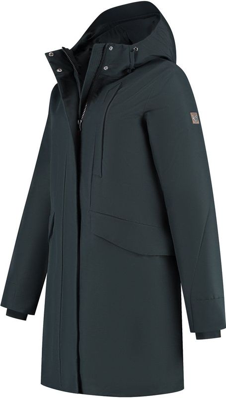 Travelin' - Linea - Parka Winterjas - Zwart - Waterdicht