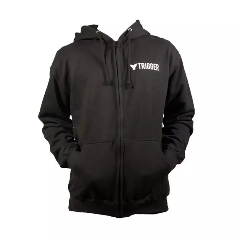 Sweatshirt TRIGGER Club capuche Noir