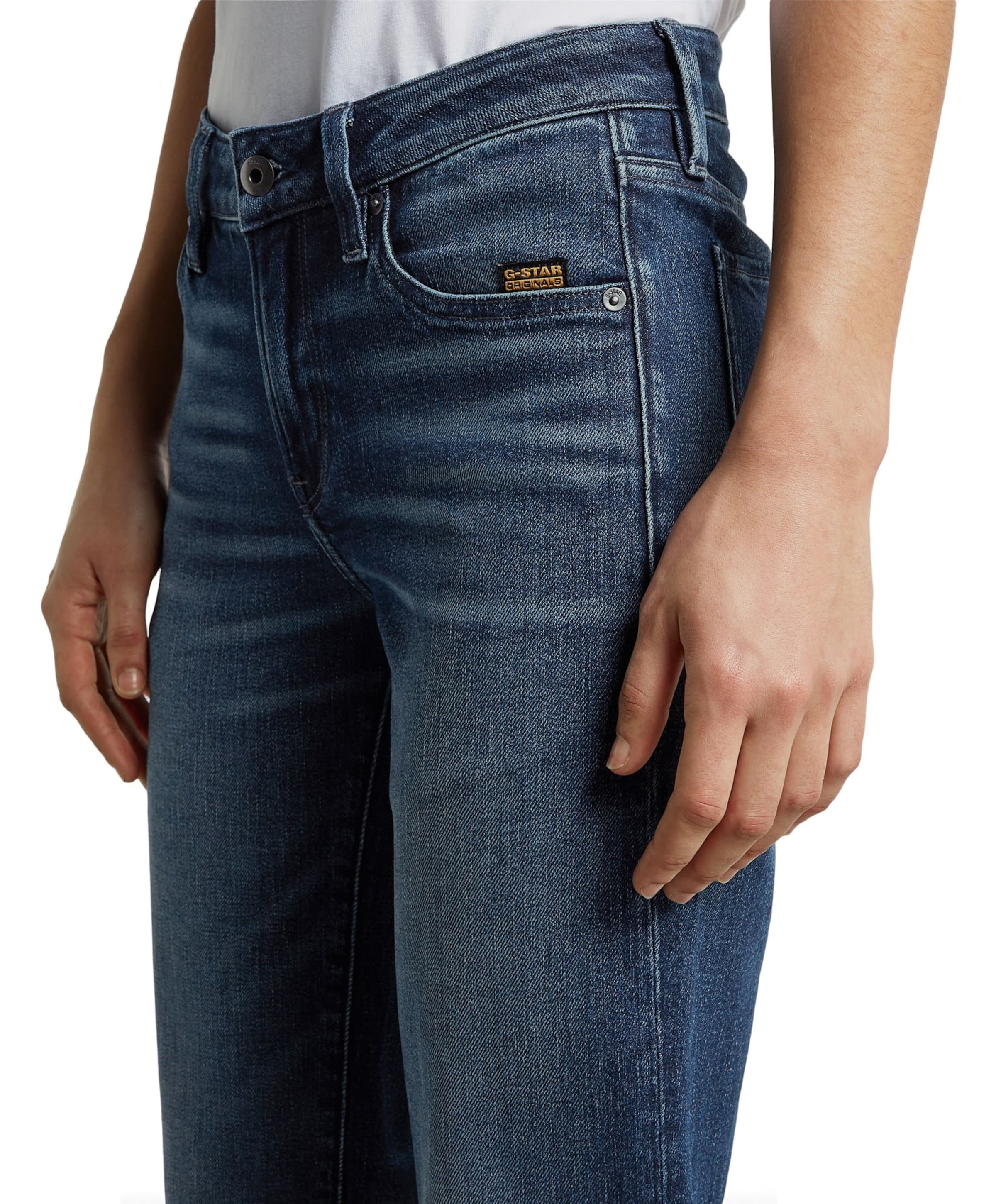 G-Star Raw G-Straight Wmn dames jeans blauw