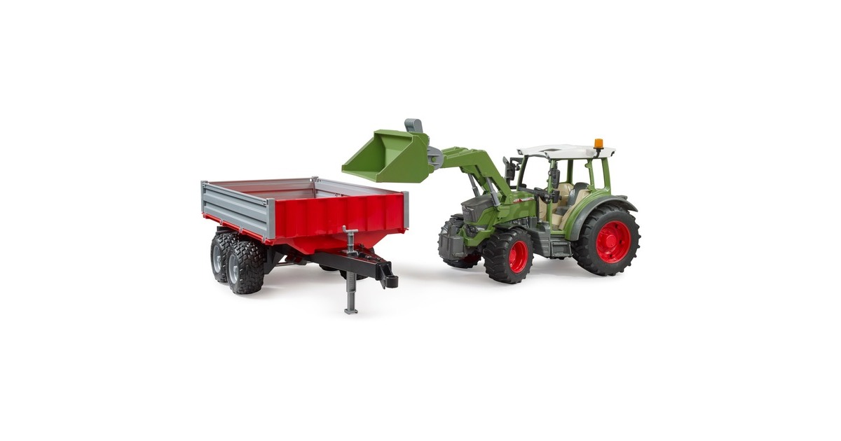 bruderFendt Vario 211 met voorlader en kipwagen Modelvoertuig  (02182)
