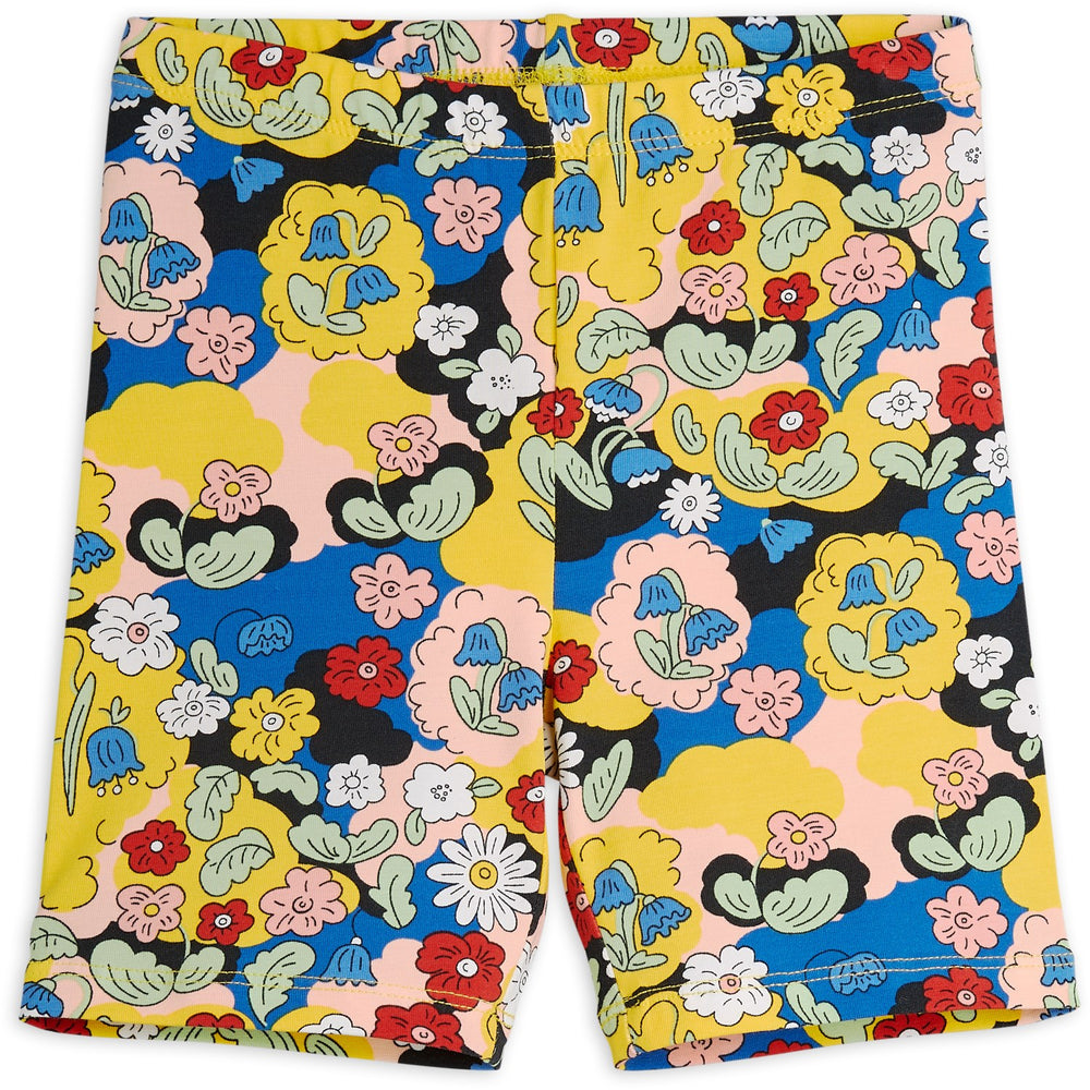 Køb Mini Rodini Multi Flowers AOP Bike Shorts