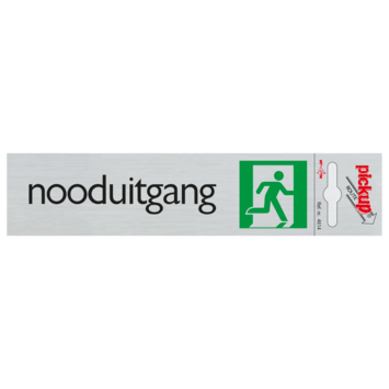 Pickup route nooduitgang 165x44 mm
