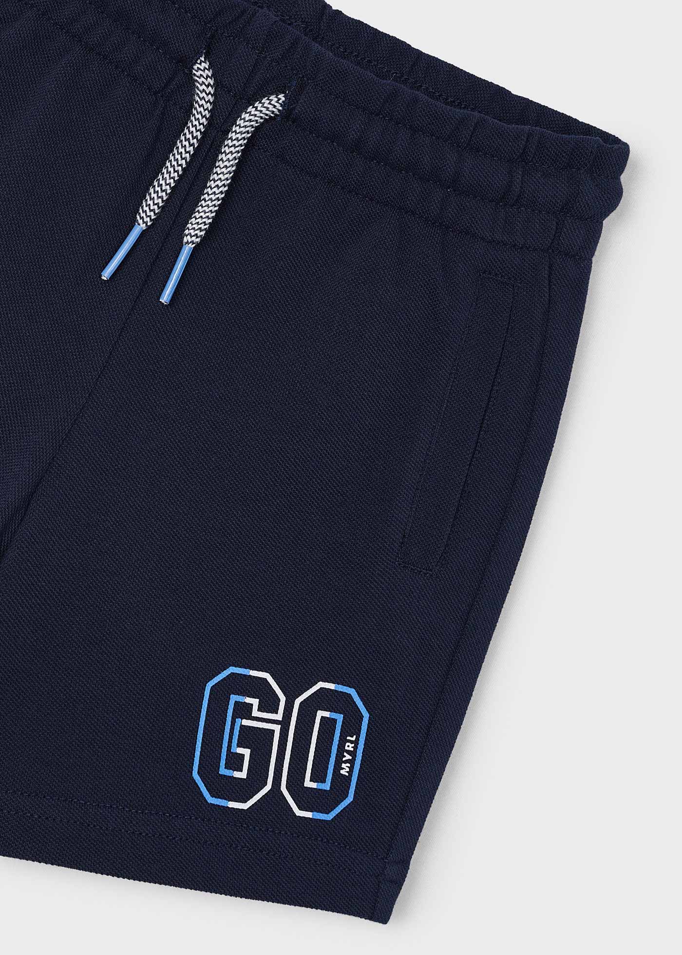 Bermuda Granite Better Cotton Boy Navy