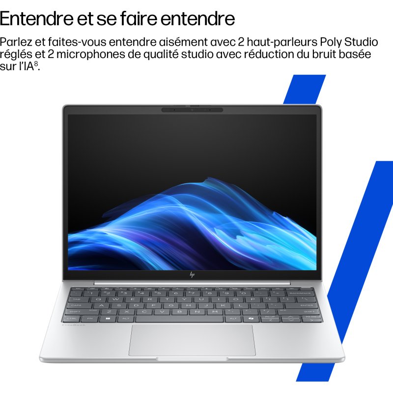 HP EliteBook 8 G1i AI PC Intel Core Ultra 5 225U Ordinateur portable 40,6 cm (16