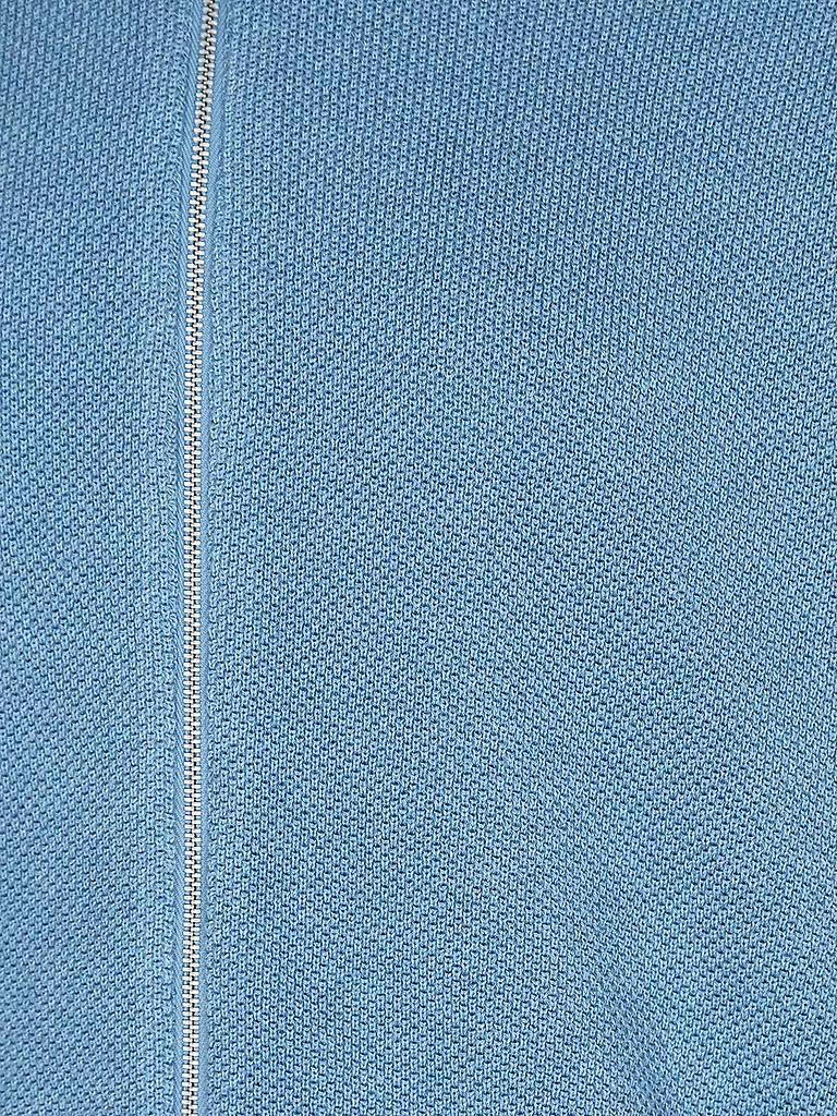 KNOWLEDGE COTTON APPAREL Strickjacke  hellblau
