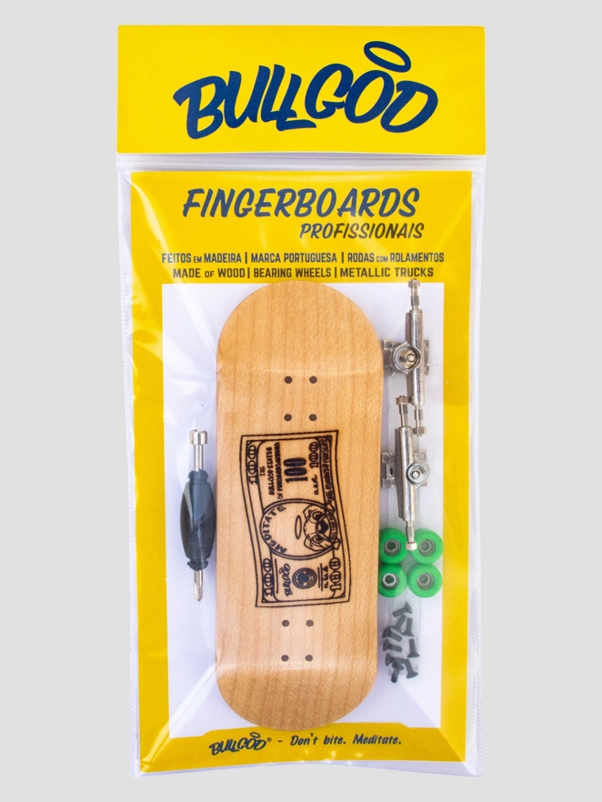 BullGod Professional C.R.E.A.M. 32mm Fingerboard very light brown