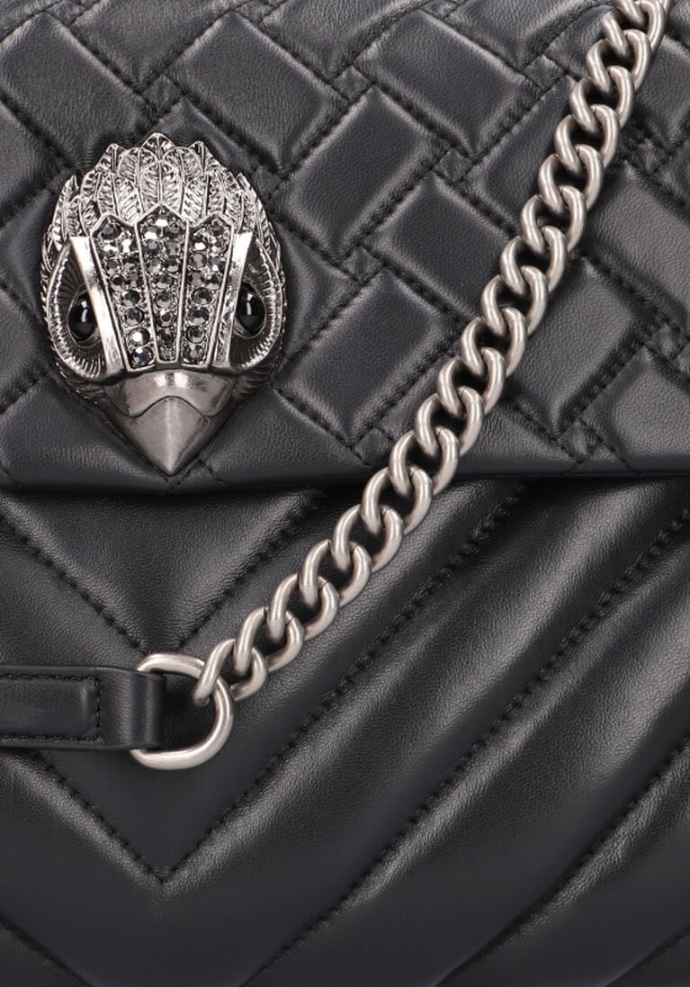 KURT GEIGER LONDON zwarte kurt geiger london handtas kensington xxl bag