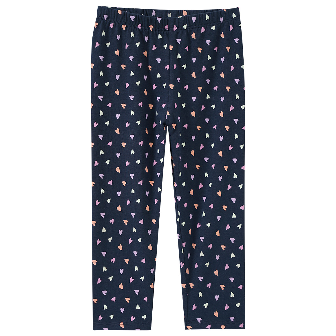Topolino Mädchen Capri-Leggings mit Allover-Print grün / dunkelblau