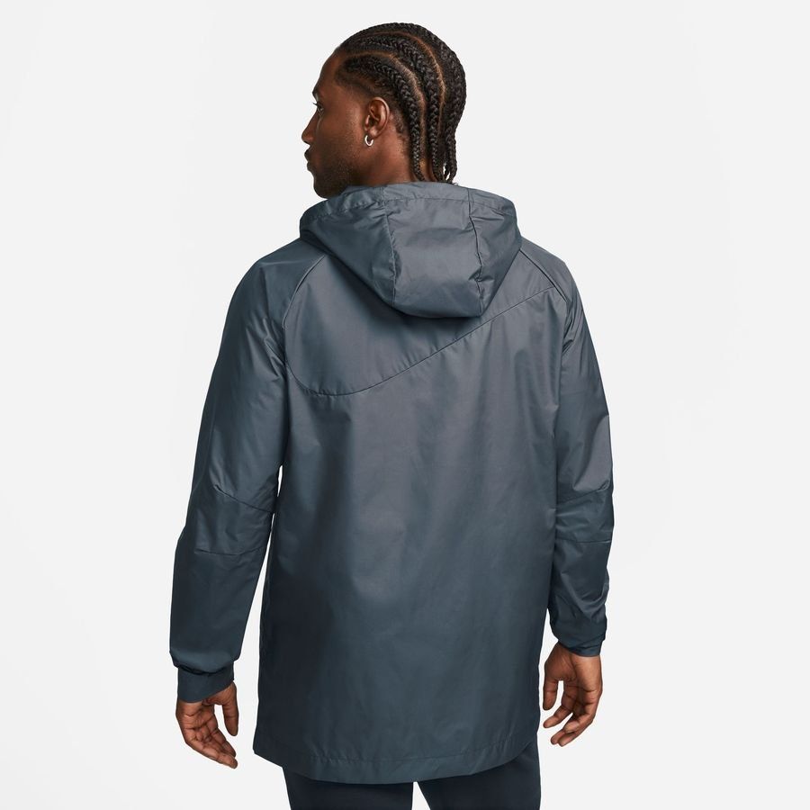 Nike Veste de Pluie Storm-FIT Academy Pro - Bleu Foncé/Blanc