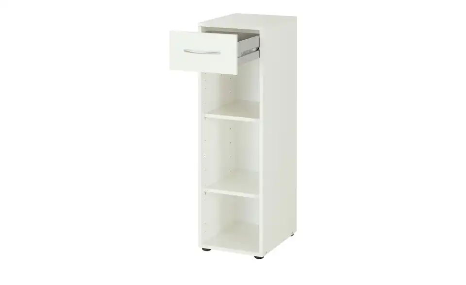 Regal Multischrank-System 30 cm 98 cm Weiß