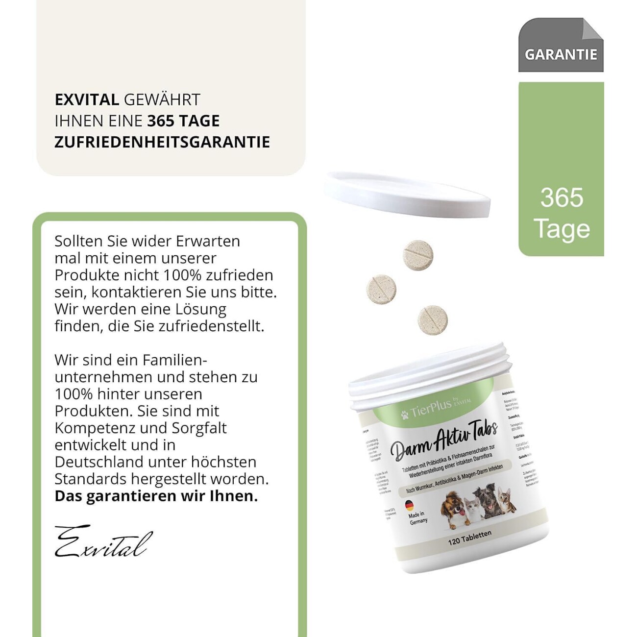TierPlus ® Darm Aktiv Tabs Präbiotika