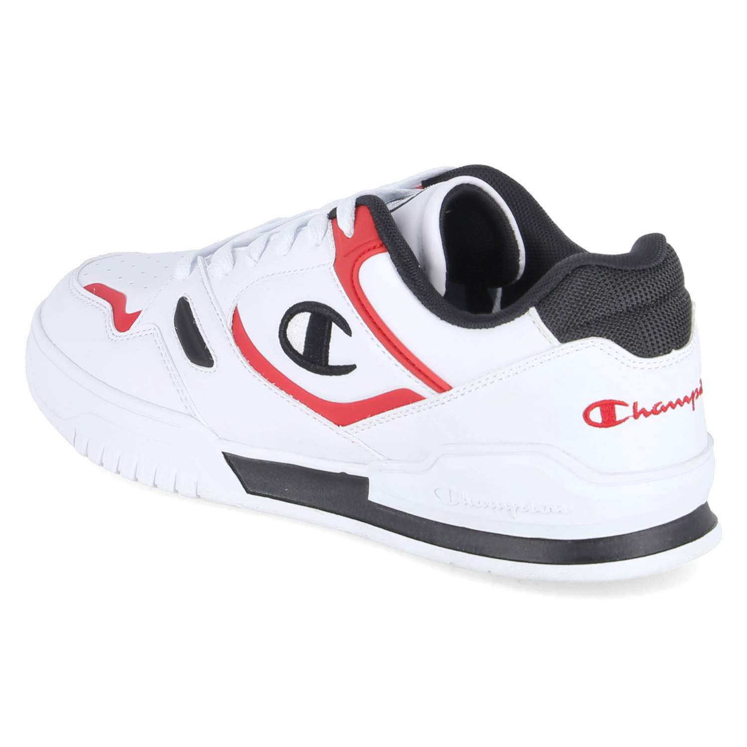 Champion Low Sneaker 3 POINT TECH LOW - wht/red/nbk