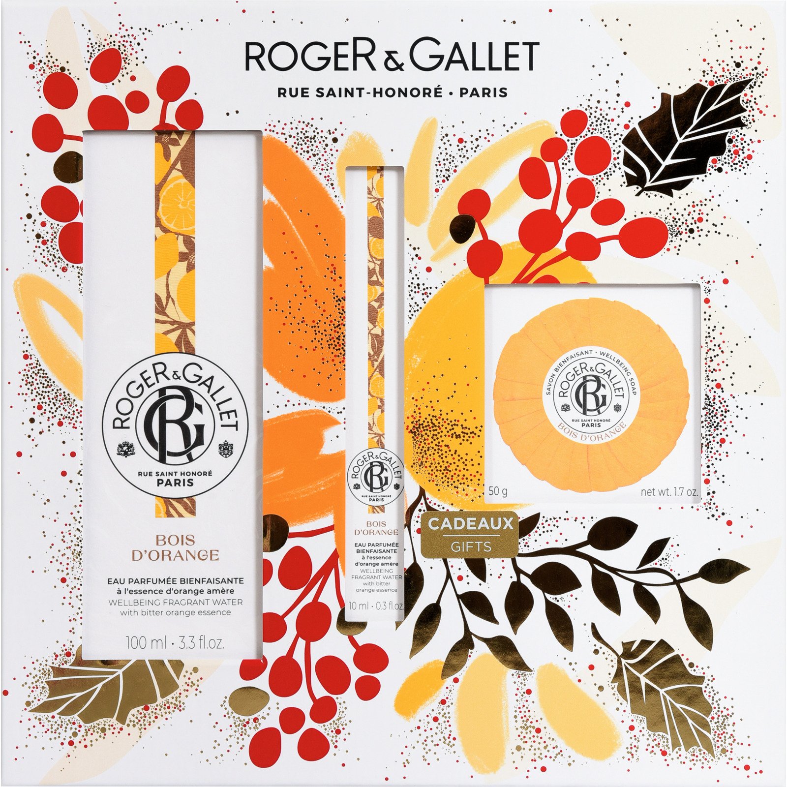Roger & Gallet Bois d' Orange Duftset, 3-teilig