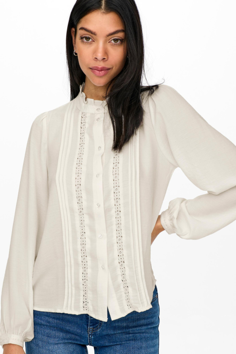 Jacqueline de Yong witte dames blouse