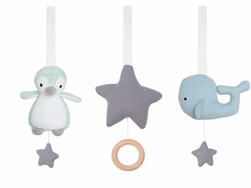 Jabadabado Spielbogen Anhänger Pinguin / Wal / Stern Spielfiguren zum Anbinden