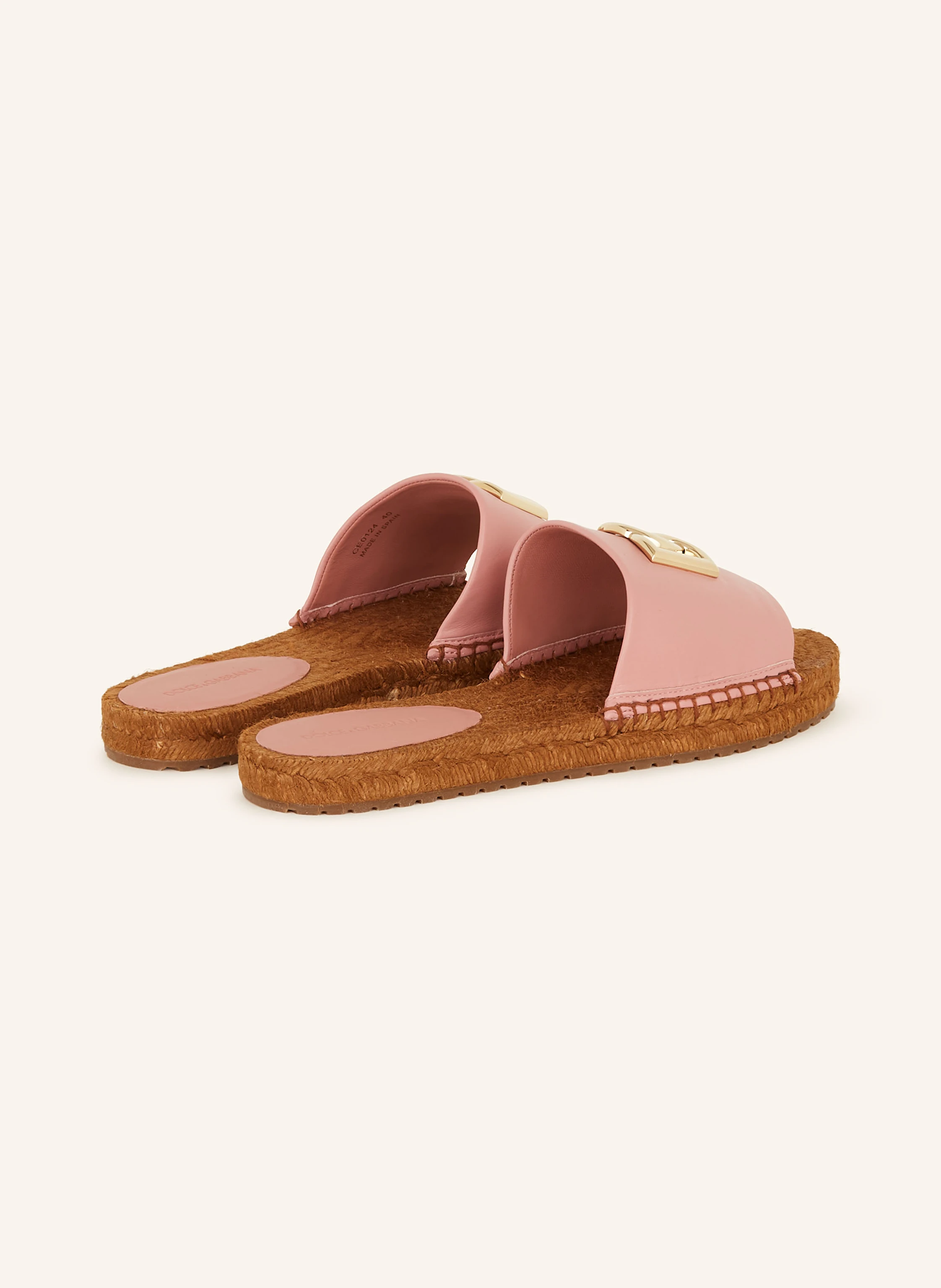 DOLCE & GABBANA Pantoletten