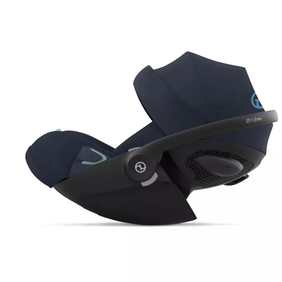 cybex GOLD Babyschale Cloud G i-Size Plus Ocean Blue Plus mit Basisstation Base G