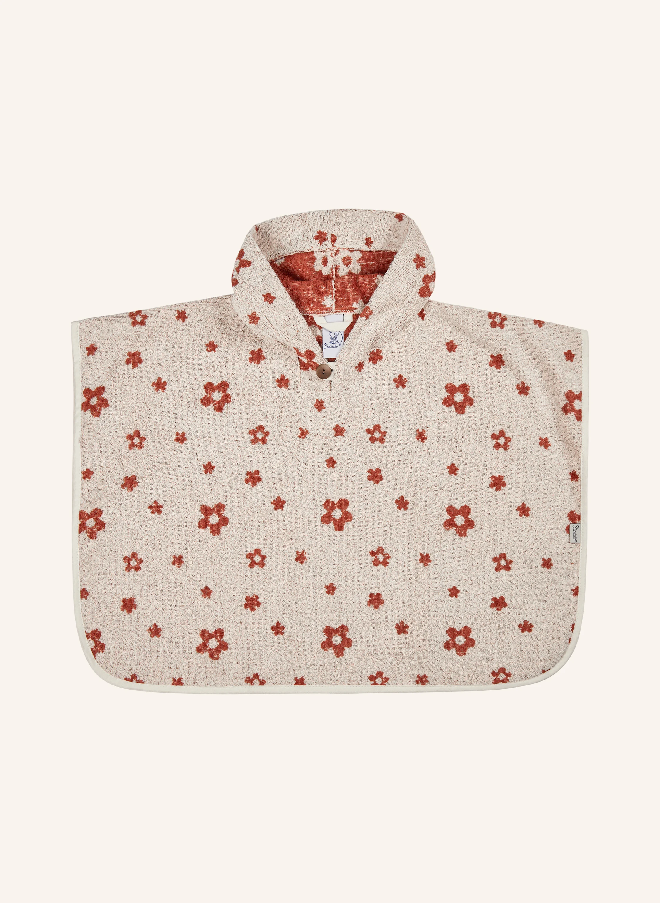 Sterntaler Poncho BAUERNHOF Blumen
