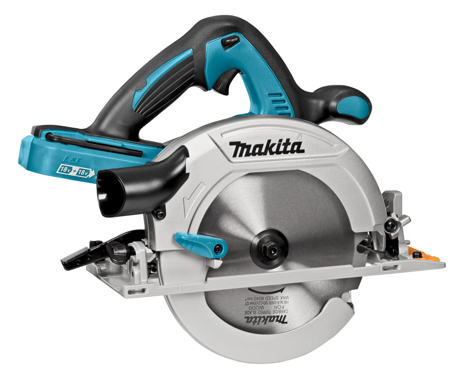 Makita DHS710RT2J 36V (2x 18V) Li-Ion Accu cirkelzaag set (2x 5.0Ah accu) in Mbox - 190mm