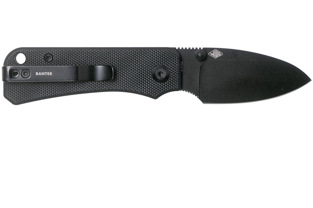 Civivi Baby Banter C19068S-2 Black G10, Black Stonewashed zakmes, Ben Petersen design