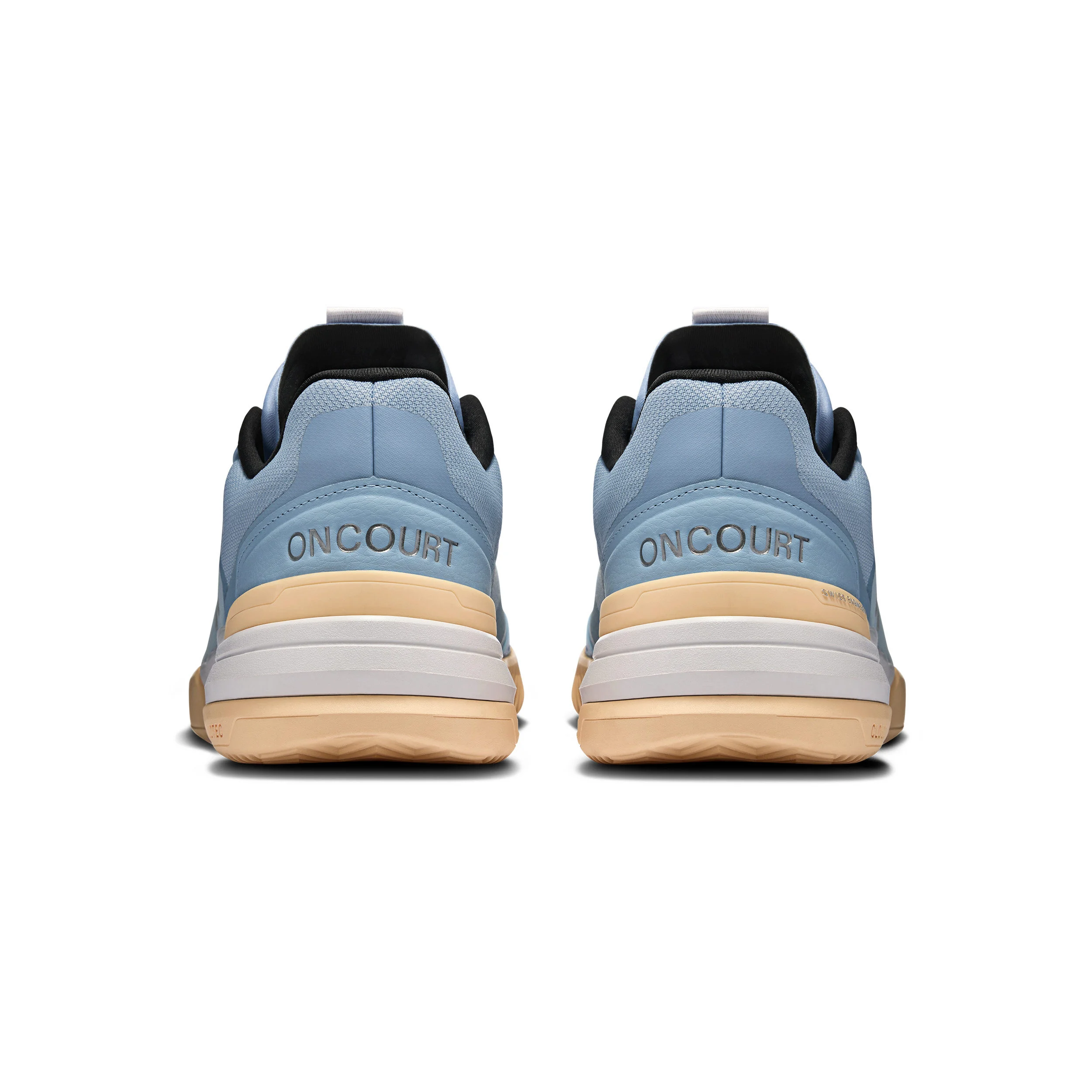 On The Roger Advantage Pro Chaussure Terre Battue Femmes - Bleu Clair , Abricot
